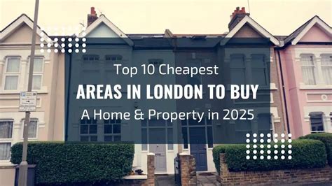 cheap areas to buy in london